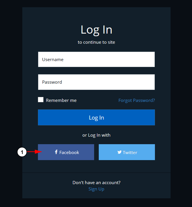 how to login into my facebook account