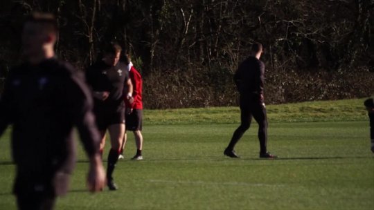 Wales train ahead of 6 nations clash with Ireland