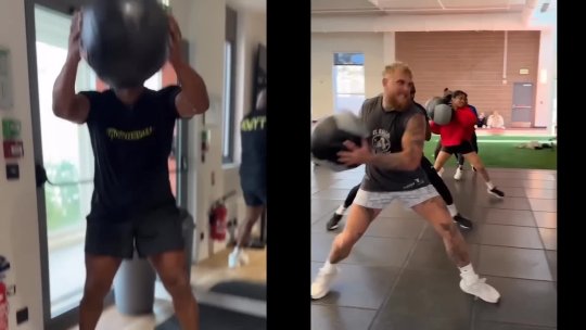 Mike Tyson vs. Jake Paul   Side by Side Training Comparison