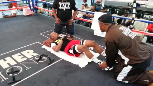 Floyd Mayweather Training